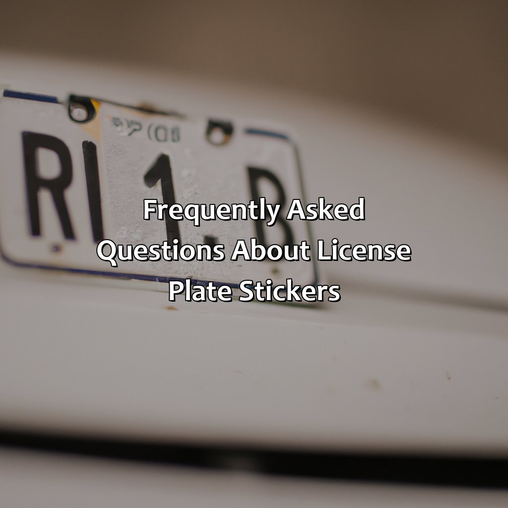 Frequently Asked Questions About License Plate Stickers  - What Color Is The License Plate Sticker For 2022, 