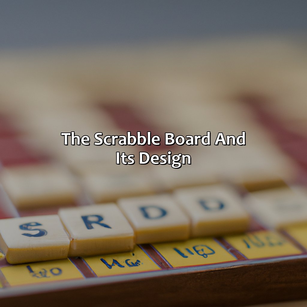 The Scrabble Board And Its Design  - What Color Is The Middle Square On A Scrabble Board, 