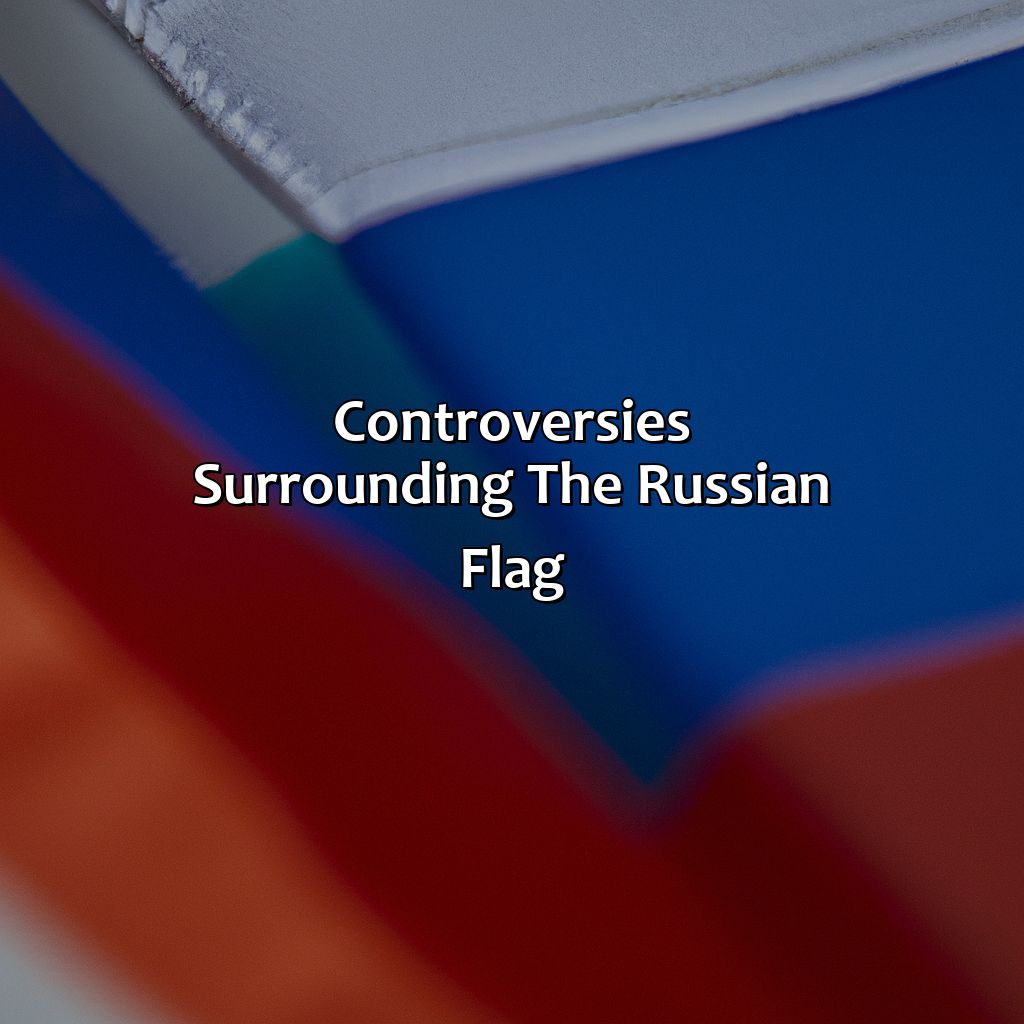 Controversies Surrounding The Russian Flag  - What Color Is The Russian Flag, 