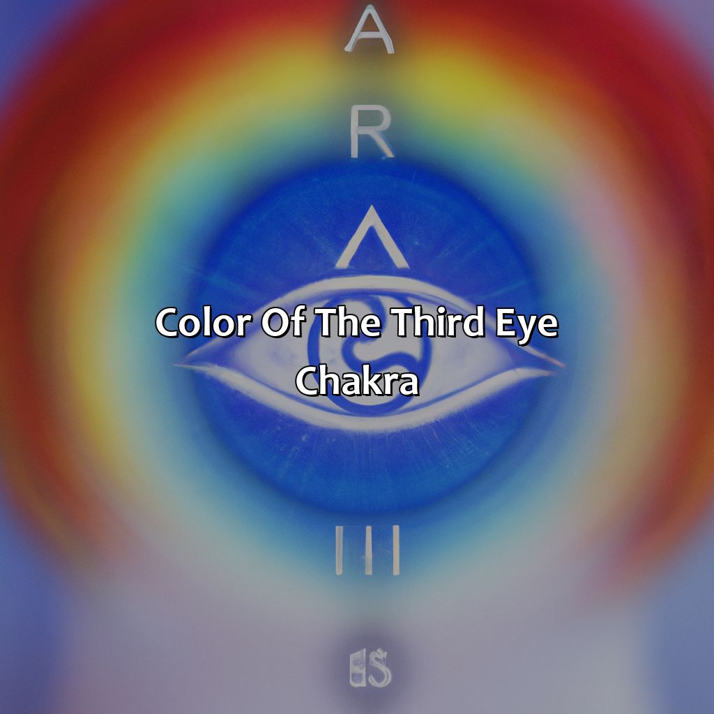 Color Of The Third Eye Chakra  - What Color Is The Third Eye Chakra, 