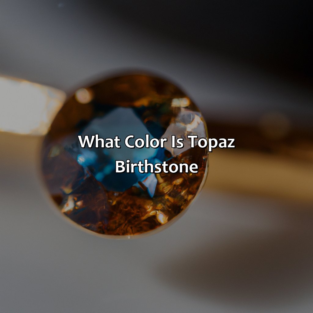 What Color Is Topaz Birthstone - colorscombo.com