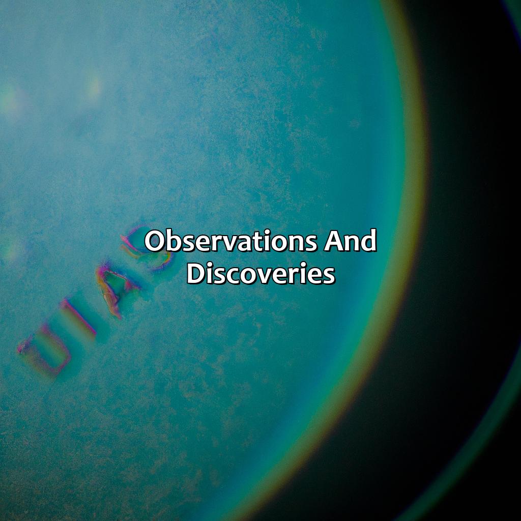 Observations And Discoveries  - What Color Is Uranus, 
