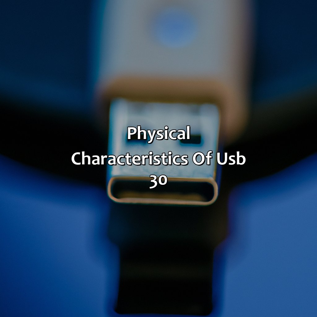 Physical Characteristics Of Usb 3.0  - What Color Is Usb 3.0, 