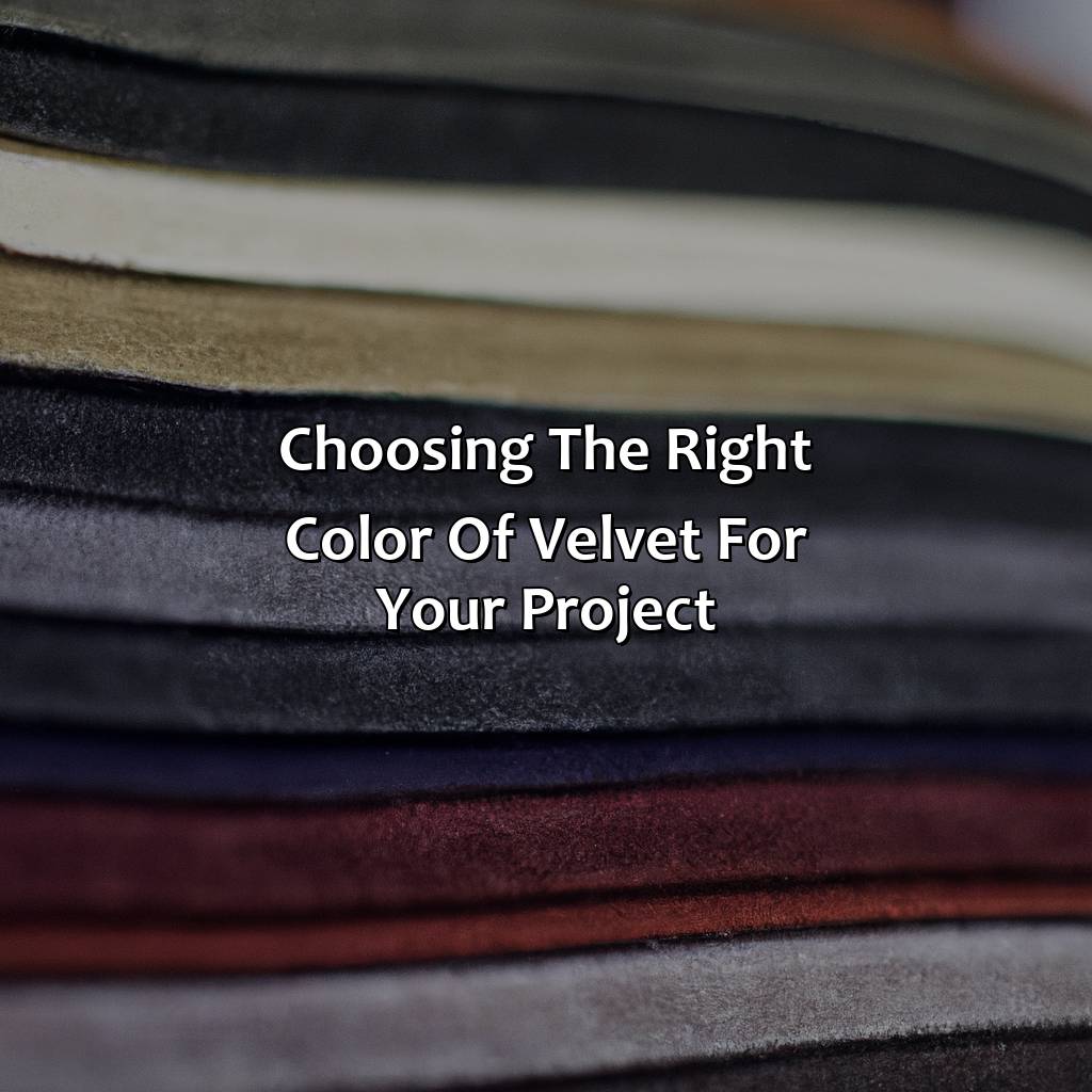 Choosing The Right Color Of Velvet For Your Project  - What Color Is Velvet, 