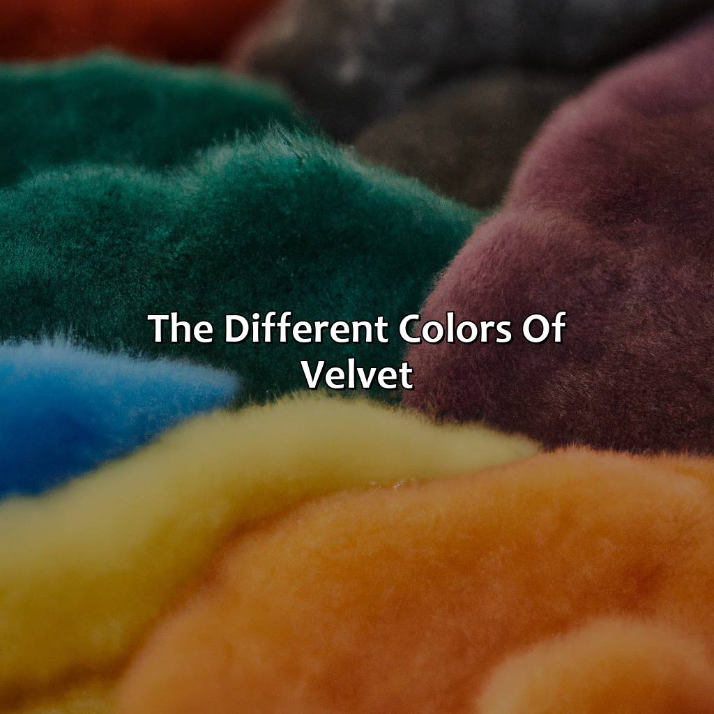The Different Colors Of Velvet  - What Color Is Velvet, 