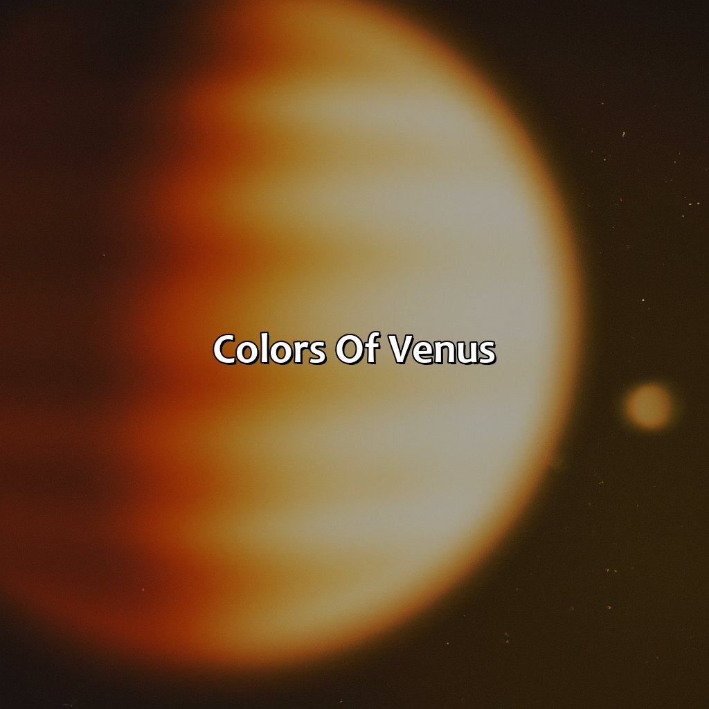 Colors Of Venus  - What Color Is Venus Planet, 