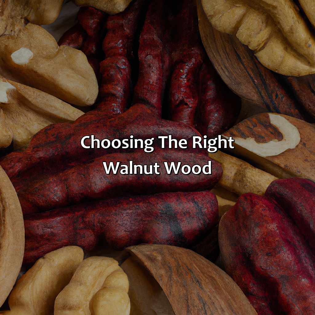 Choosing The Right Walnut Wood  - What Color Is Walnut Wood, 