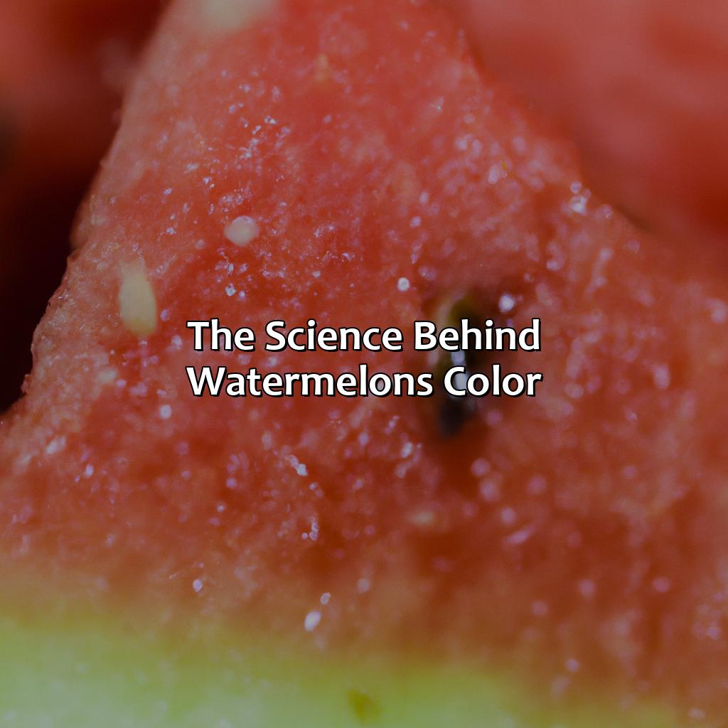 The Science Behind Watermelon