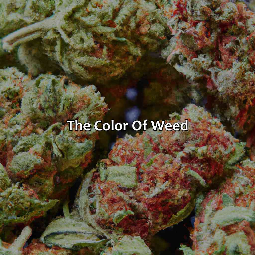 The Color Of Weed  - What Color Is Weed, 