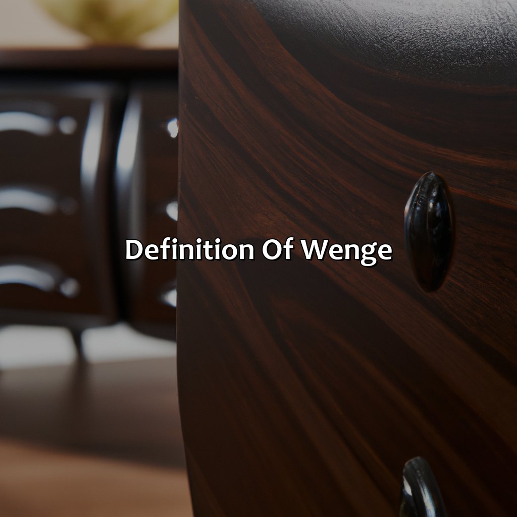 Definition Of Wenge  - What Color Is Wenge, 