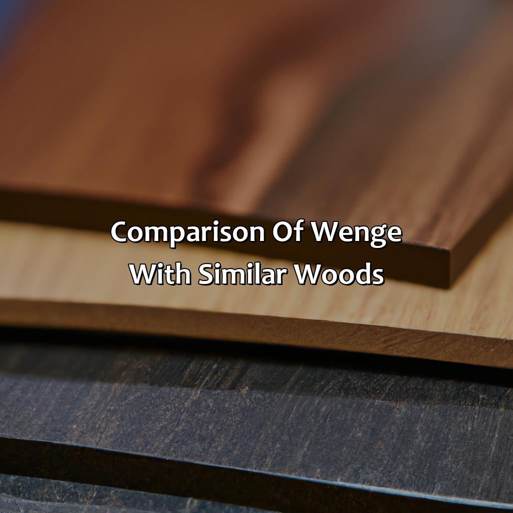 Comparison Of Wenge With Similar Woods  - What Color Is Wenge, 