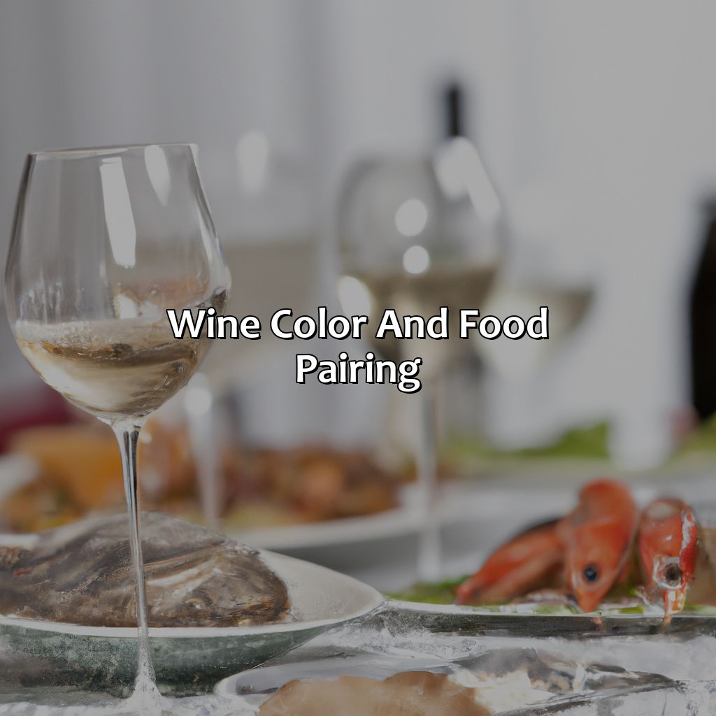 Wine Color And Food Pairing  - What Color Is Wine, 