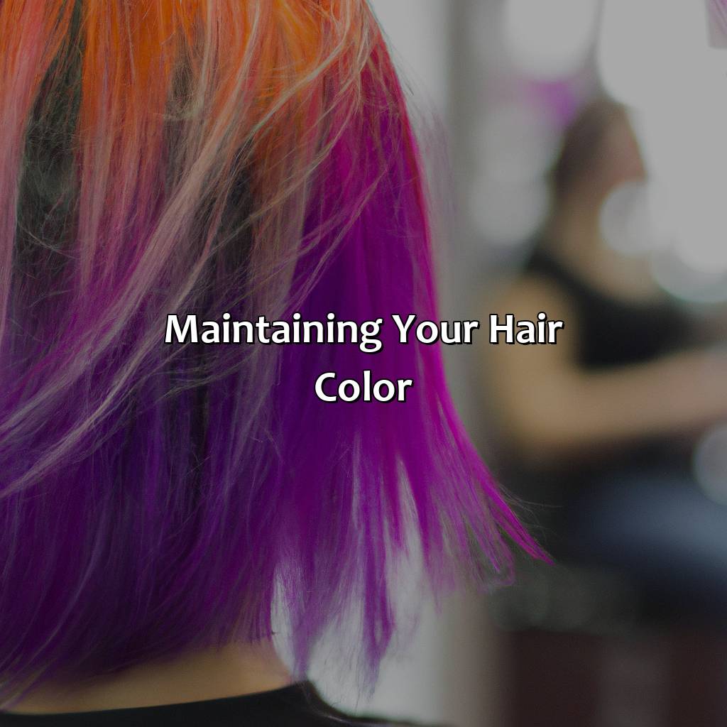 Maintaining Your Hair Color  - What Color Is Your Hair, 