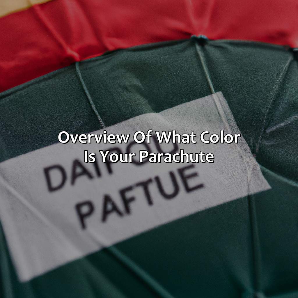 Overview Of "What Color Is Your Parachute"  - What Color Is Your Parachute 2017 Pdf Free Download, 