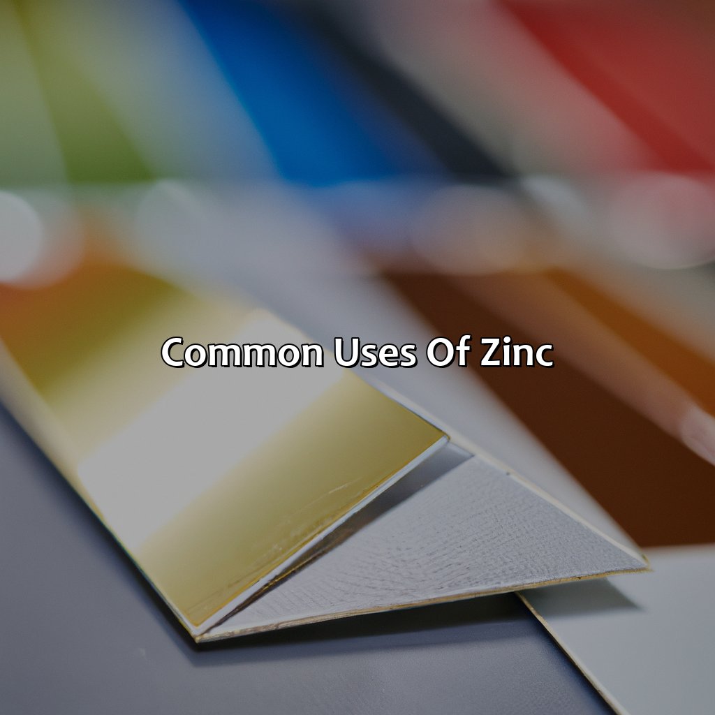 Common Uses Of Zinc  - What Color Is Zinc, 