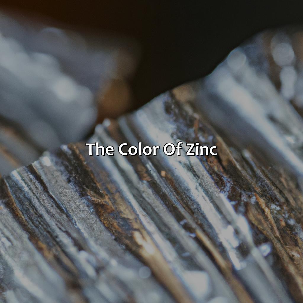 The Color Of Zinc  - What Color Is Zinc, 