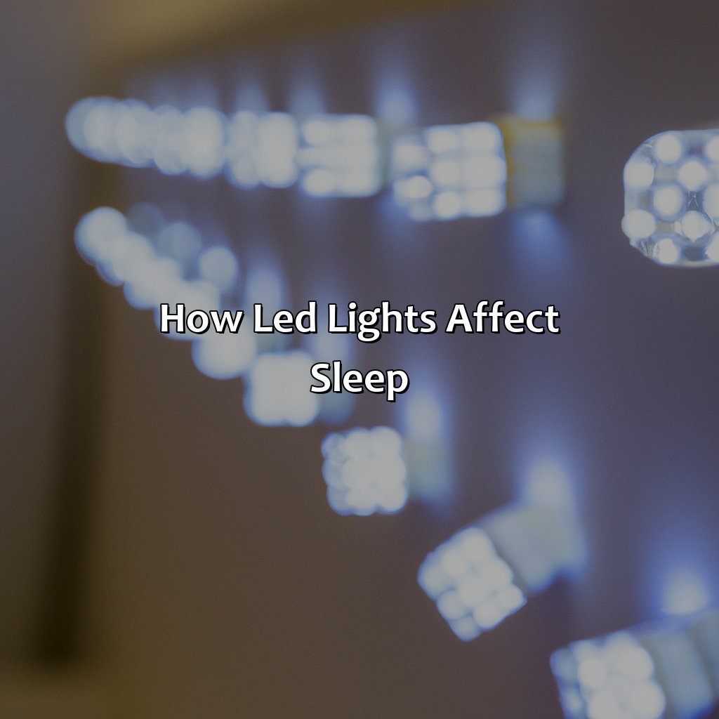 How Led Lights Affect Sleep  - What Color Led Light Helps You Sleep, 