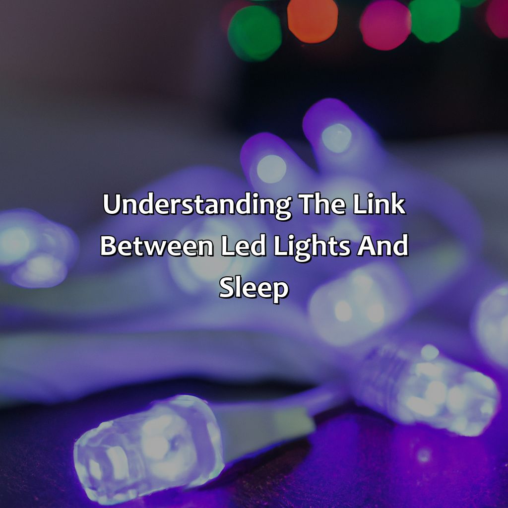Understanding The Link Between Led Lights And Sleep  - What Color Led Light Helps You Sleep, 