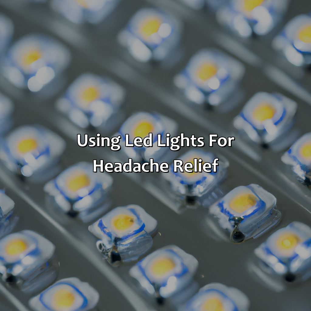 Using Led Lights For Headache Relief  - What Color Led Lights Help With Headaches, 