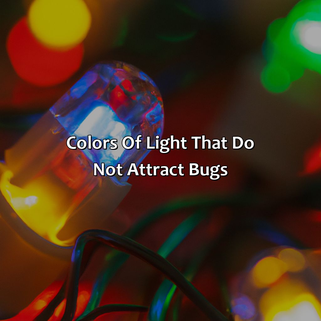 Colors Of Light That Do Not Attract Bugs  - What Color Light Does Not Attract Bugs, 