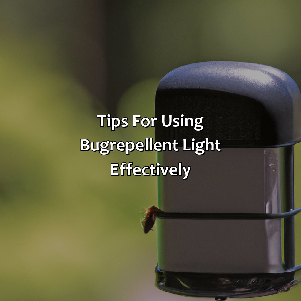 Tips For Using Bug-Repellent Light Effectively  - What Color Light Does Not Attract Bugs, 