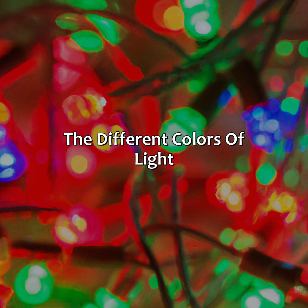 The Different Colors Of Light  - What Color Light Makes You Sleepy, 