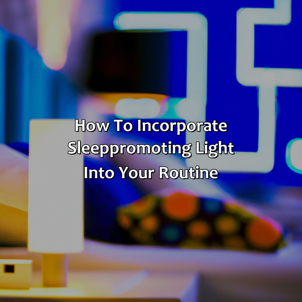 How To Incorporate Sleep-Promoting Light Into Your Routine  - What Color Light Promotes Sleep, 