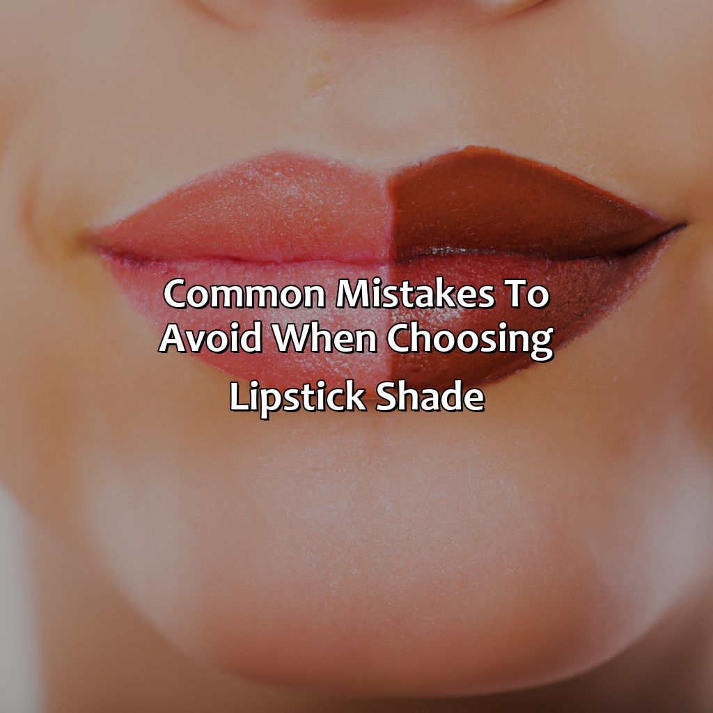 Common Mistakes To Avoid When Choosing Lipstick Shade  - What Color Lipstick Should An Older Woman Wear, 