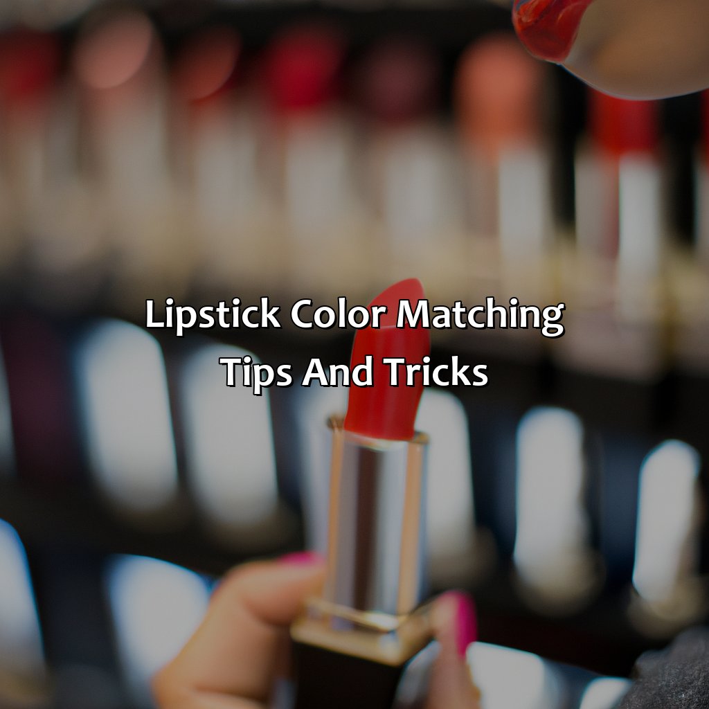 Lipstick Color Matching Tips And Tricks  - What Color Lipstick To Wear With Red Dress, 