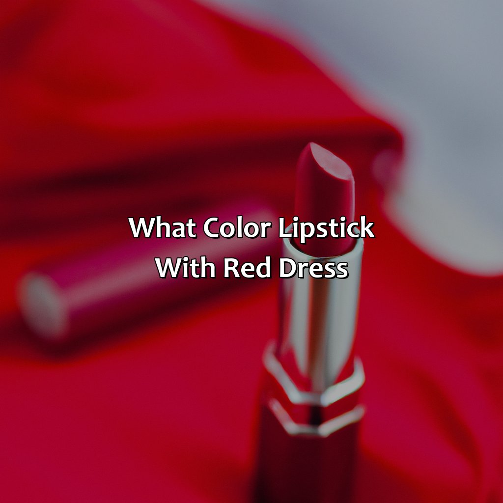 What Color Lipstick With Red Dress - colorscombo.com