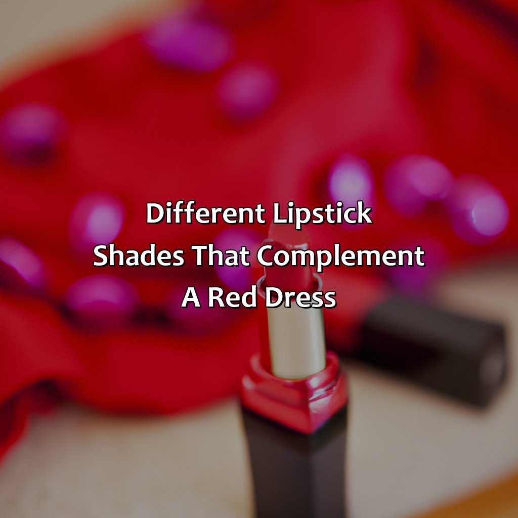 Different Lipstick Shades That Complement A Red Dress  - What Color Lipstick With Red Dress, 