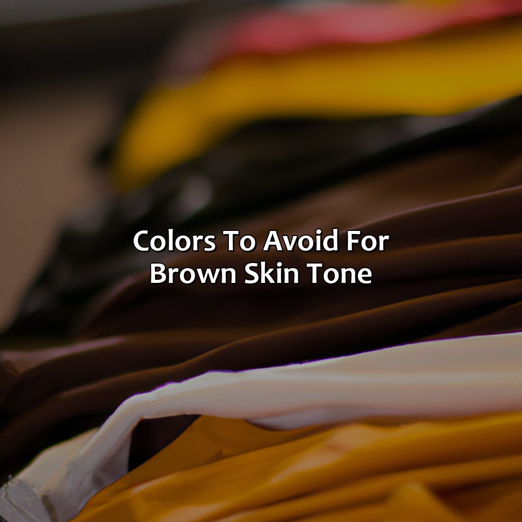 Colors To Avoid For Brown Skin Tone  - What Color Looks Good On Brown Skin, 