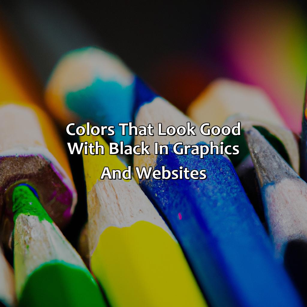 Colors That Look Good With Black In Graphics And Websites  - What Color Looks Good With Black, 