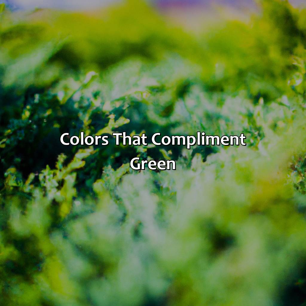 Colors That Compliment Green  - What Color Looks Good With Green, 