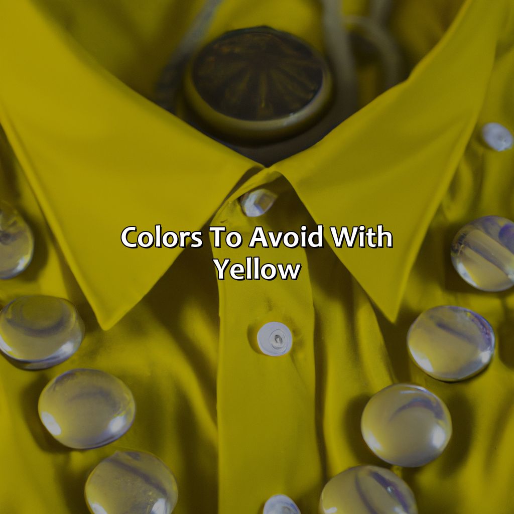 Colors To Avoid With Yellow  - What Color Looks Good With Yellow, 
