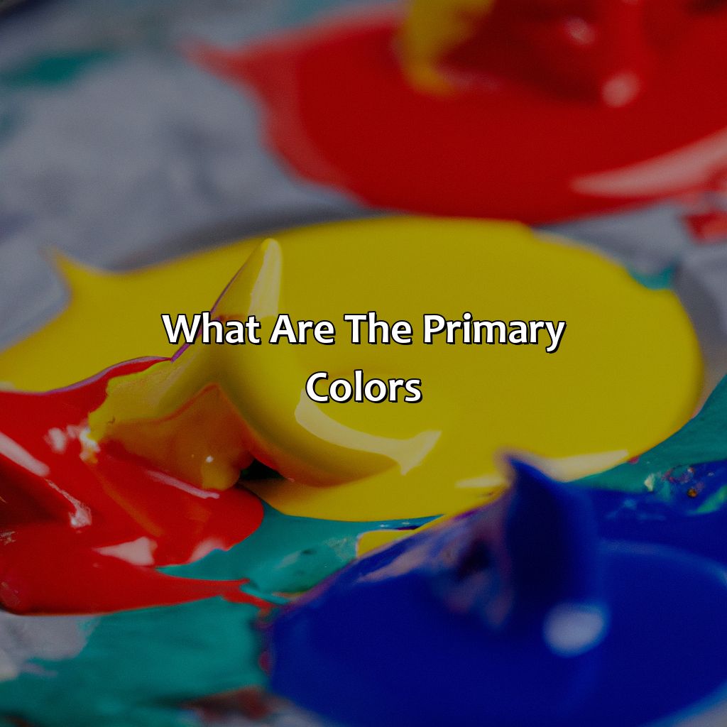 What Are The Primary Colors?  - What Color Make Orange, 