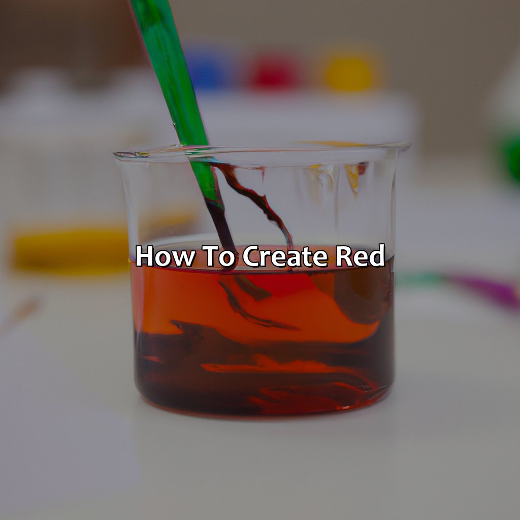 How To Create Red  - What Color Make Red, 