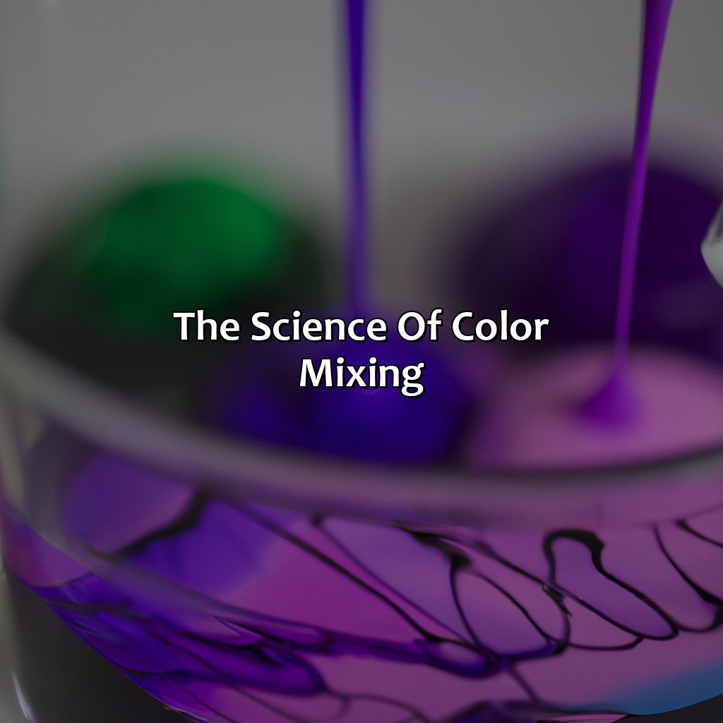The Science Of Color Mixing  - What Color Makes Blue, 