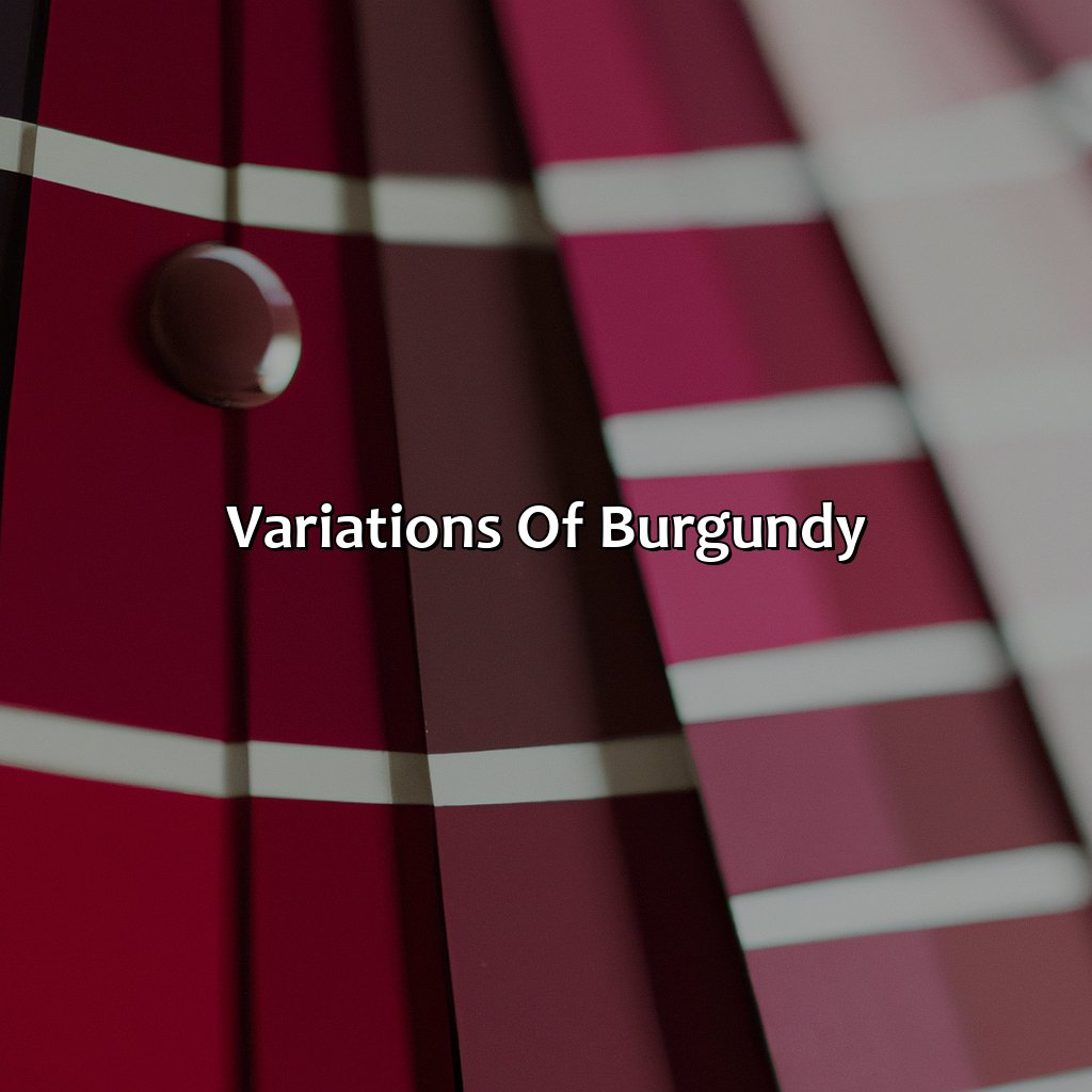 Variations Of Burgundy  - What Color Makes Burgundy, 