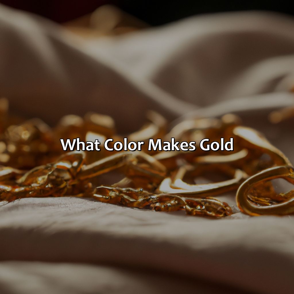 What Color Makes Gold - colorscombo.com