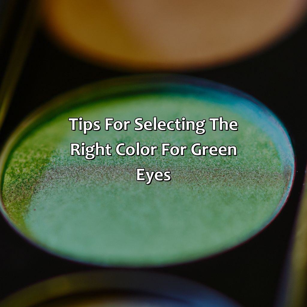 Tips For Selecting The Right Color For Green Eyes  - What Color Makes Green Eyes Pop, 