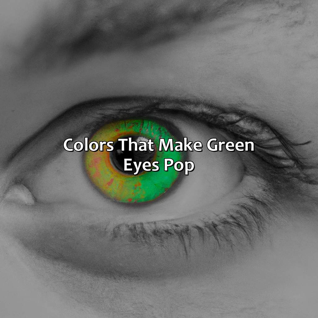 Colors That Make Green Eyes Pop  - What Color Makes Green Eyes Pop, 