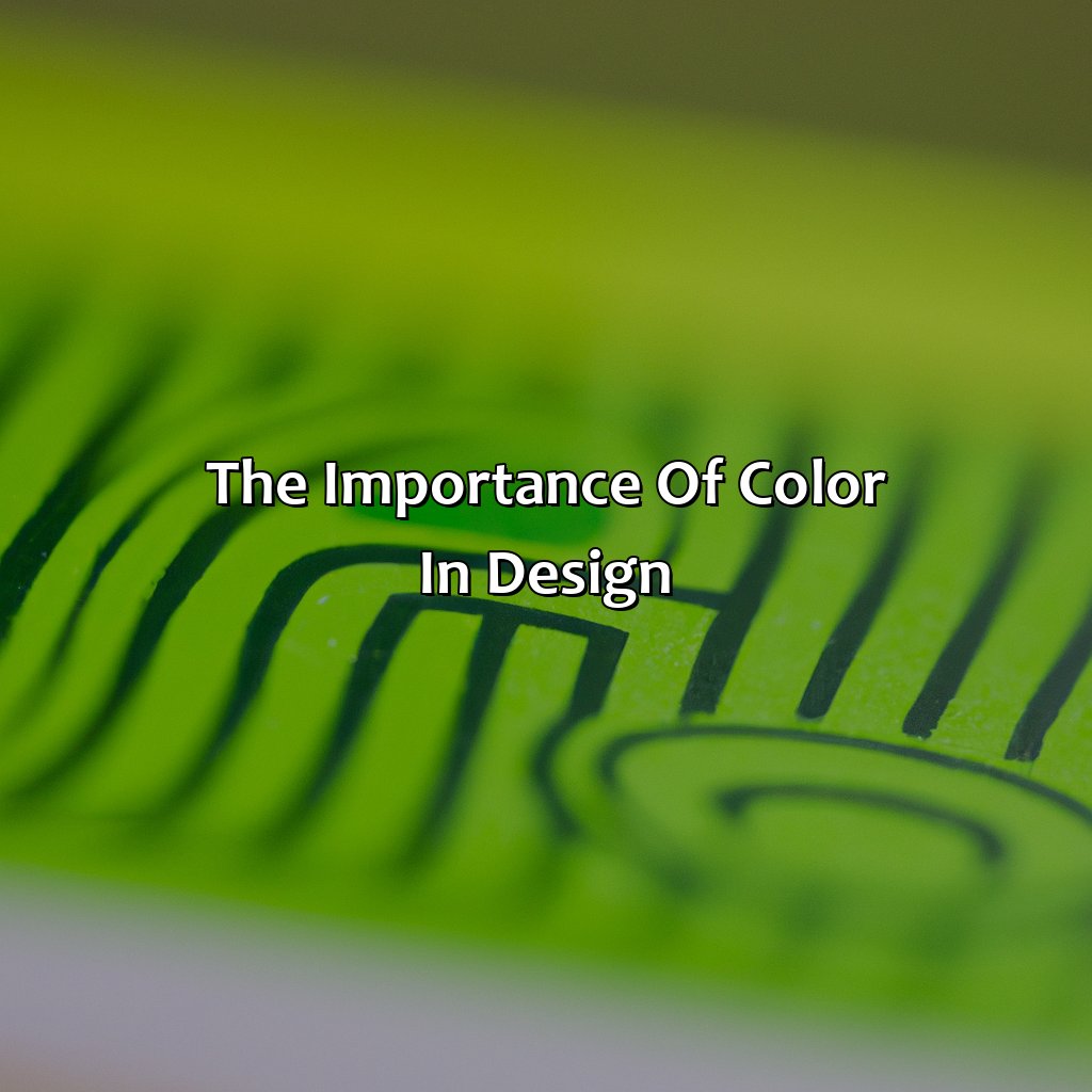 The Importance Of Color In Design  - What Color Makes Green Pop, 
