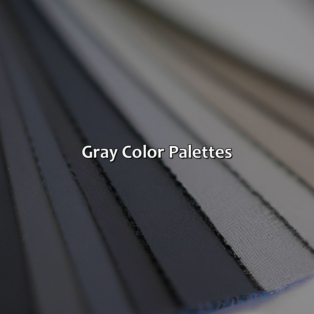 Gray Color Palettes  - What Color Makes Grey, 