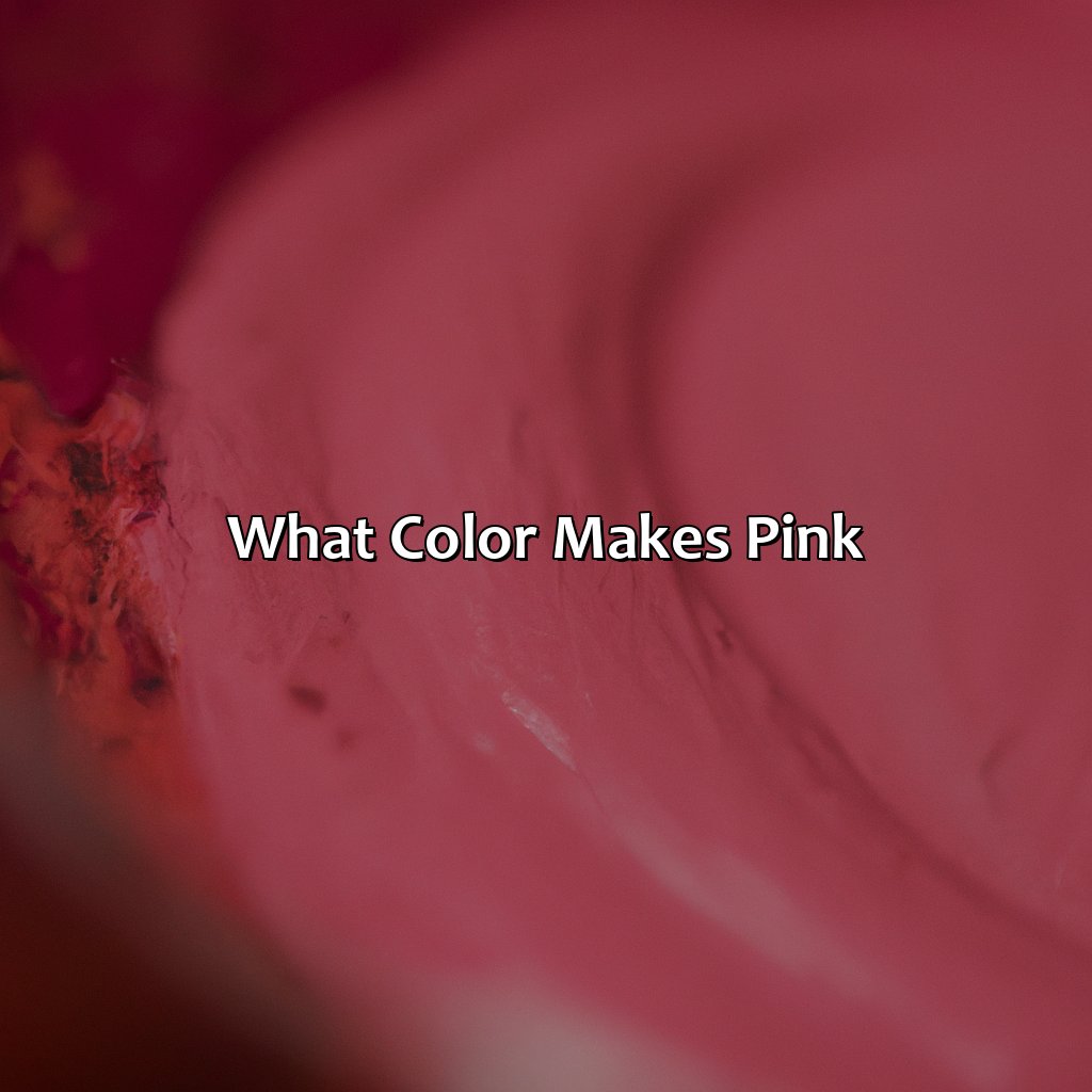 What Color Makes Pink?  - What Color Makes Pink, 