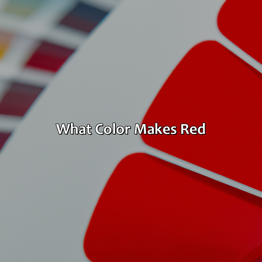 What Color Makes Red RL06 