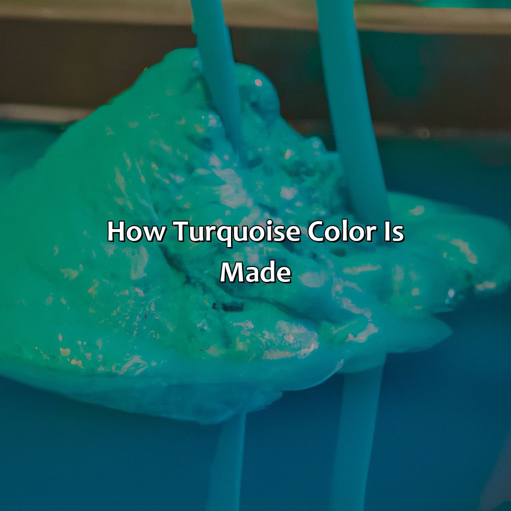 How Turquoise Color Is Made  - What Color Makes Turquoise, 