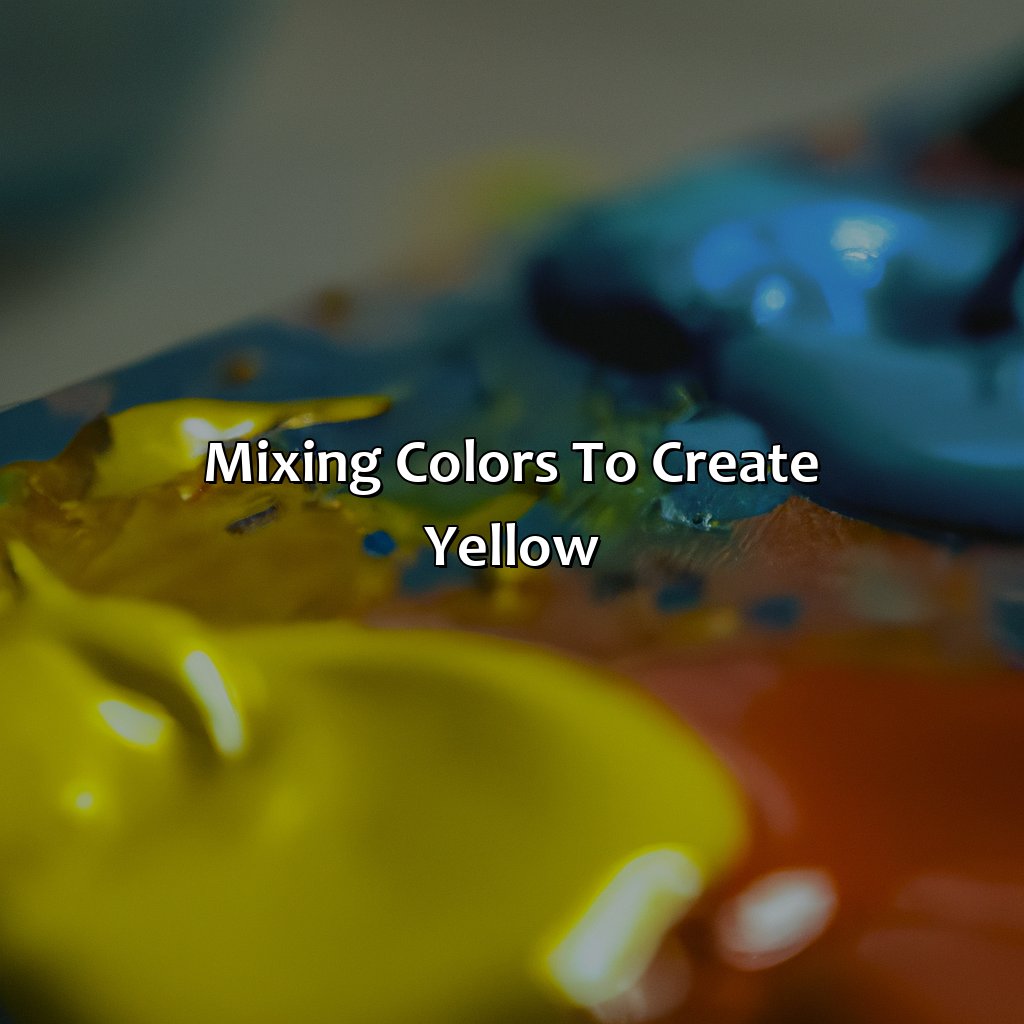 Mixing Colors To Create Yellow  - What Color Makes Yellow, 