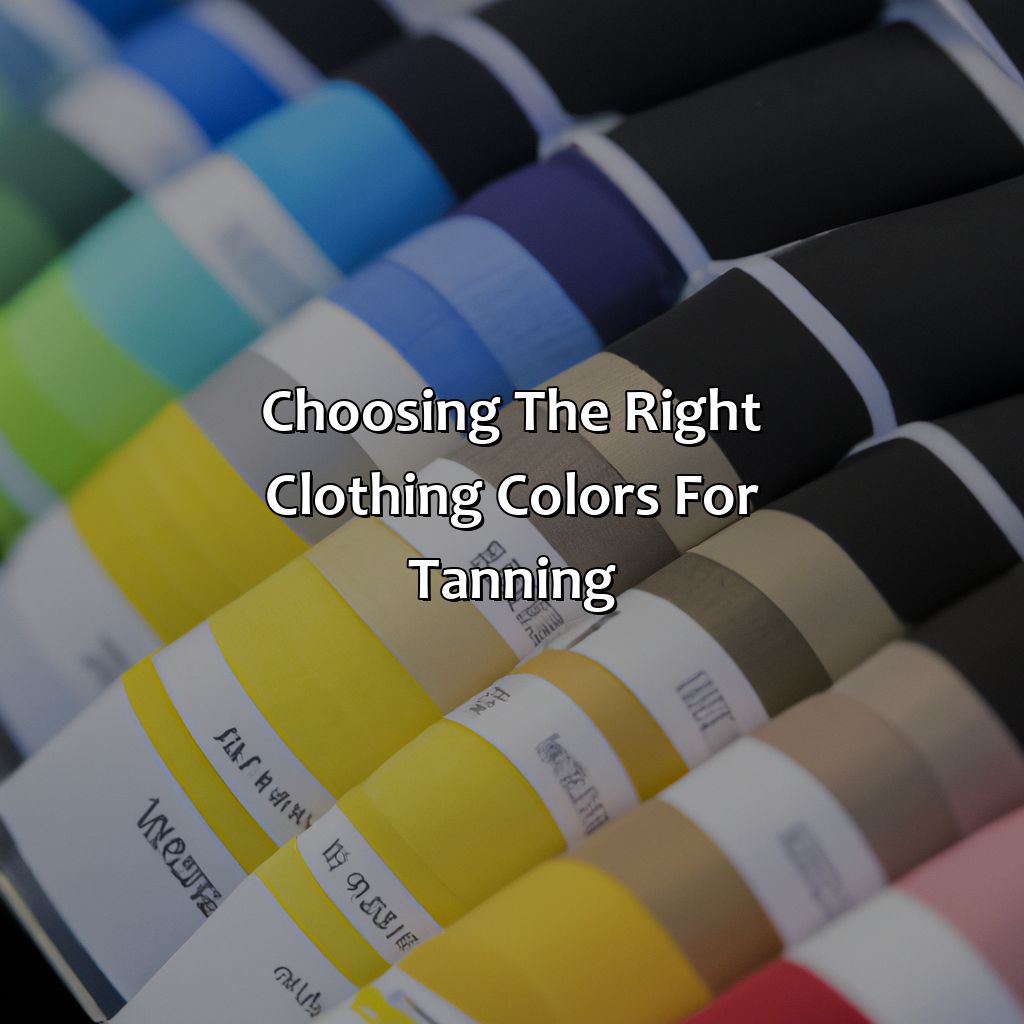Choosing The Right Clothing Colors For Tanning  - What Color Makes You Look Tan, 