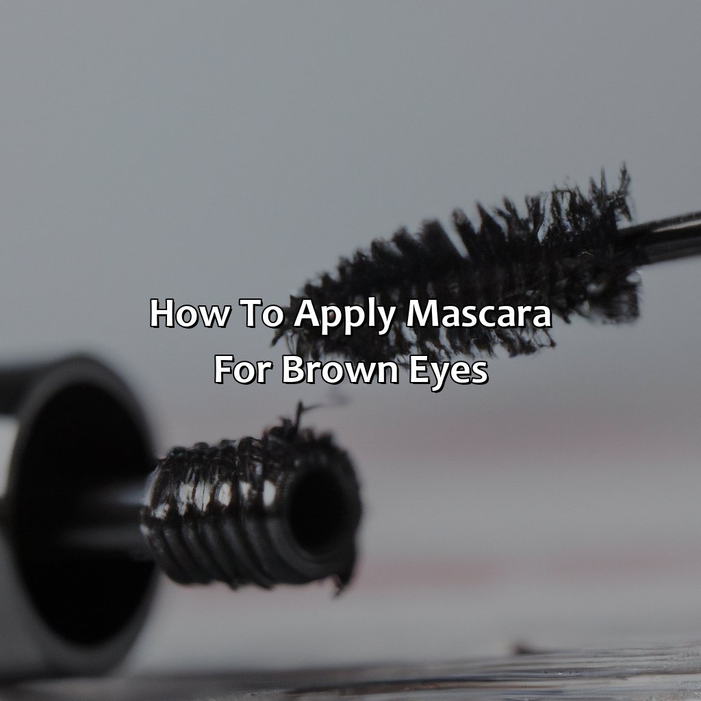 How To Apply Mascara For Brown Eyes  - What Color Mascara For Brown Eyes, 